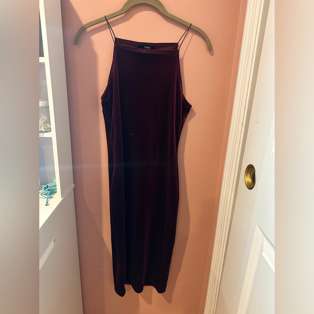 Red Velvet Dress